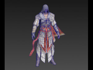 ezio auditore da firenze man 3D 모델