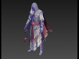 ezio auditore da firenze man 3D 모델