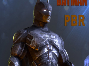 batman superhero supervillain villain hero dc comics character 3D Model