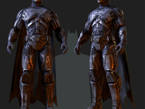 batman superhero supervillain villain hero dc comics character Modelo 3D