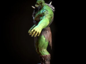 durotan therianthropy character low-poly Modelo 3D