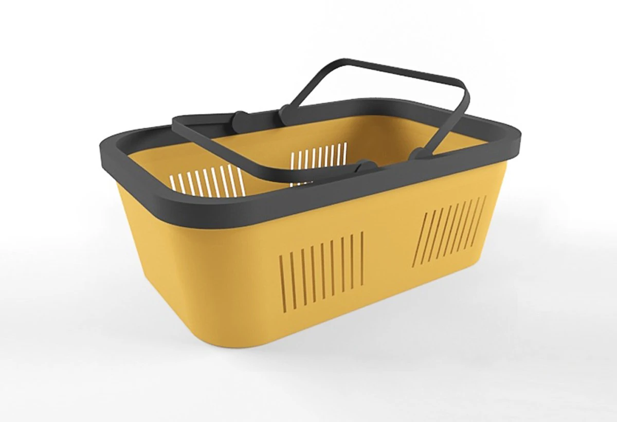 wicker basket rattan natural storage round bin vintage 3D Model .c4d .max .obj .3ds .fbx .stl .blend 