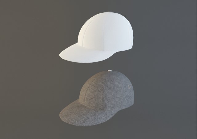 fashion style female hat summer clothing illustration elegance stylish one elegant Modello 3D .c4d .max .obj .3ds .fbx .stl .blend 