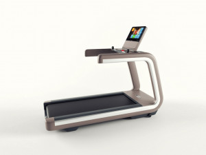 treadmill strength weight fitness active man exercise cardio gym 3D Model