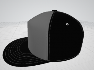 fashion style female hat summer accessory elegance 3Dモデル