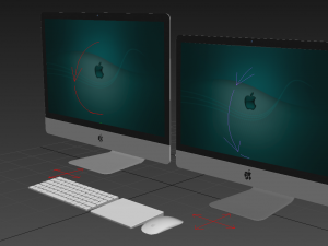 apple macbook mac book new laptop computer technology electronics 3D Model