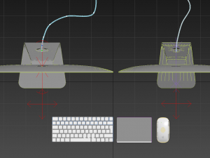 apple macbook mac book new laptop computer technology electronics 3D Model