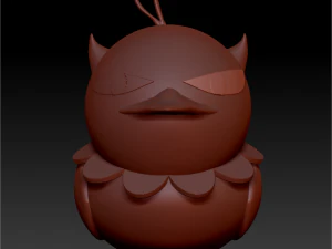 nero siyah yonca gizli kırlangı&ccedil;kuyruğu 3D Baskı Modeli