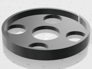 cassete for spring oleo-mac sparta 25 3D Print Model