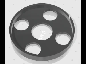 Kassette f&uuml;r Feder Oleo-Mac Sparta 25 3D Druckmodell