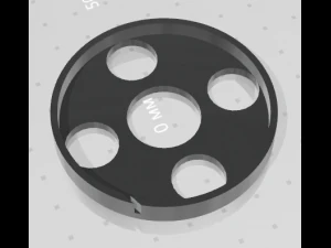 Kassette f&uuml;r Feder Oleo-Mac Sparta 25 3D Druckmodell