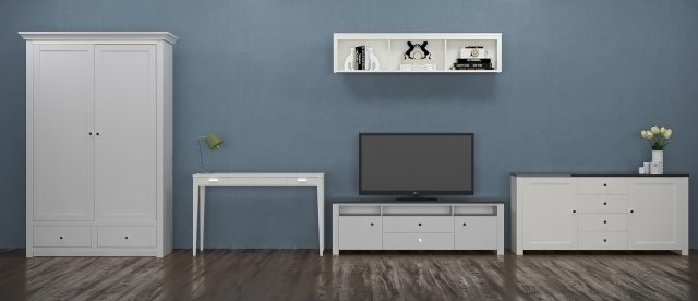 living room furniture 3D Modell .c4d .max .obj .3ds .fbx .stl .blend