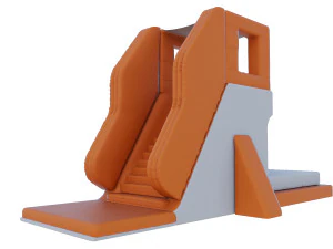 inflatable childrens slide 3D Model