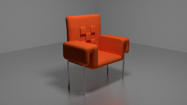 chair futuristic Modelo 3D .c4d .max .obj .3ds .fbx .stl .blend 