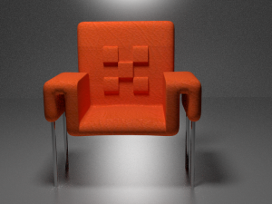 chair futuristic Modelo 3D