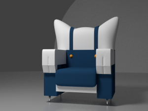 chair unique 3D-Modell
