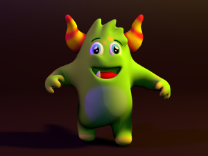 budge 3d character 3D Model