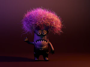 zły sługa 3d Model 3D