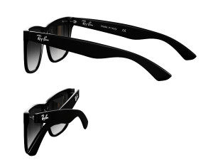 rayban sunglass justin classic 3D मॉडल