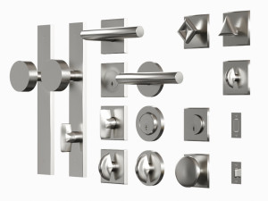 door handle by school house 3D 모델