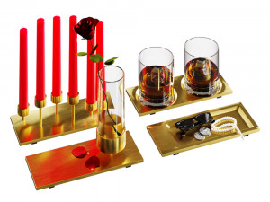 decoration set buster punch 3Dモデル