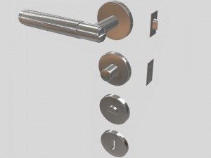 door handle by buster punch 3D 模型