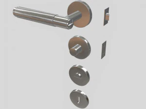 door handle by buster punch 3D Model