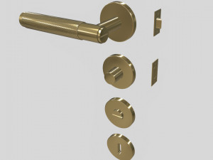 door handle by buster punch 3D 模型