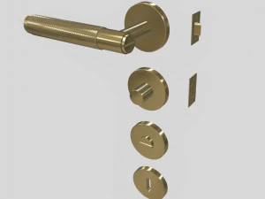 door handle by buster punch 3D Model