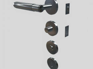 door handle by buster punch 3D Model