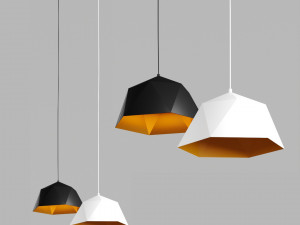 nordic pendant light collection 3D Модель