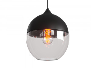nordic glass pendant light 3D Model