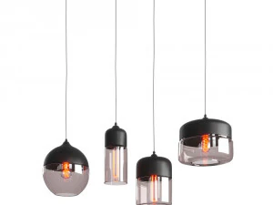 nordic glass pendant light 3D Model