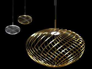 spring pendant light tomdixon 3D Модель