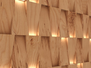3d wall panel decoration 3D Модель