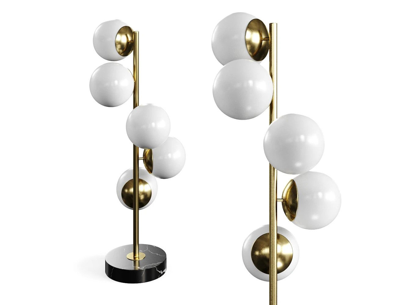 sofia table lamp from casa 3D Model .c4d .max .obj .3ds .fbx .stl .blend 
