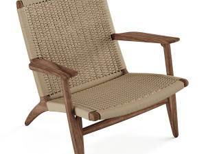 CH25 lounge chair Carl hansen 3D Model