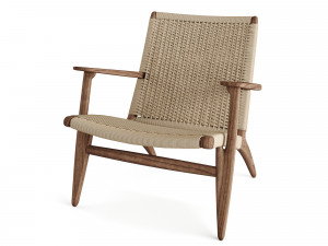 CH25 lounge chair Carl hansen 3Dモデル