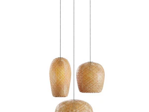 Rattan Pendant Lights vol1 3D Model