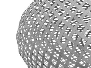 Rattan Pendant Lights Parametric Vol 2 3D मॉडल