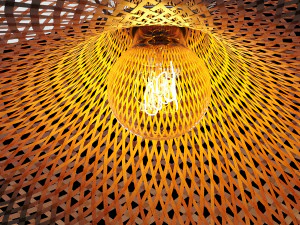 Luzes pendentes de vime param&eacute;tricas Vol 2 Modelo 3D