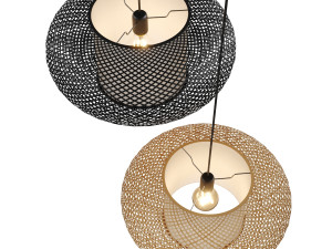 Rattan Pendant Light vol 3 3D Model