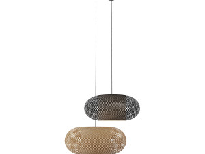 Rattan Pendant Light vol 3 3D Model