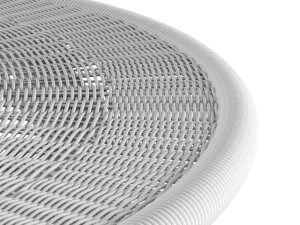 Anguilla Rattan Coffee Table Serena Lily 3D Model