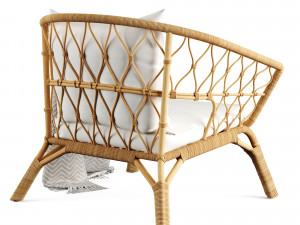 Stockholm 2017 Armchair by IKEA Modelo 3D