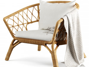 Stockholm 2017 Armchair by IKEA Modelo 3D