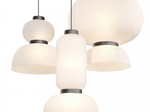 Formakami Paper Pendants by TRADITION Modello 3D