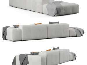 Pixel modular sofa by Saba Vol-1 3D Model