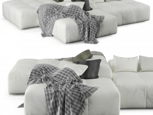 Pixel modular sofa by Saba Vol-2 3D Model
