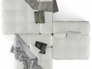 Pixel modular sofa by Saba Vol-2 3D Model